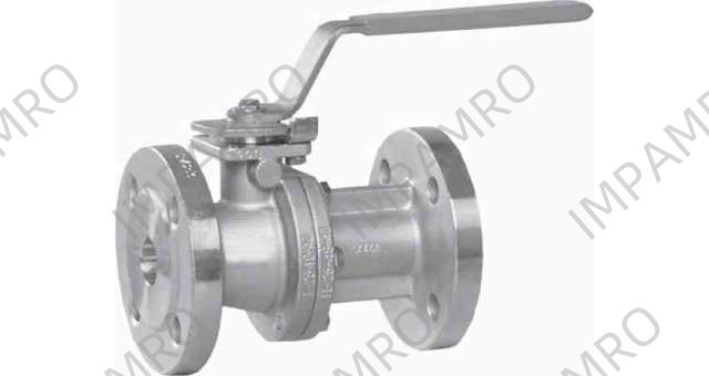 BALL VALVE DIN S.STEEL FLANGED, FULL BORE PN 40 #7389 DN 125