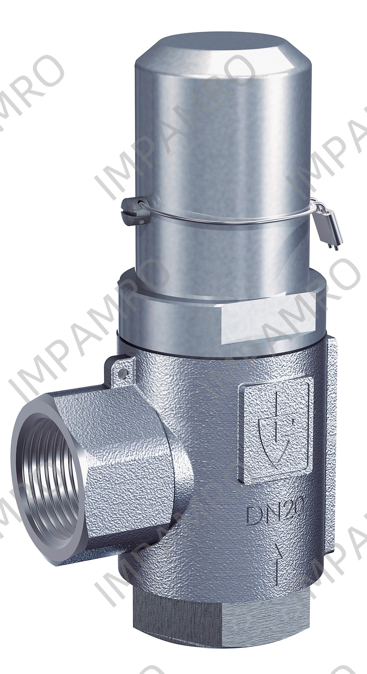 VALVE OVERFLOW S.STEEL DIN、#418TGFO G3/8"