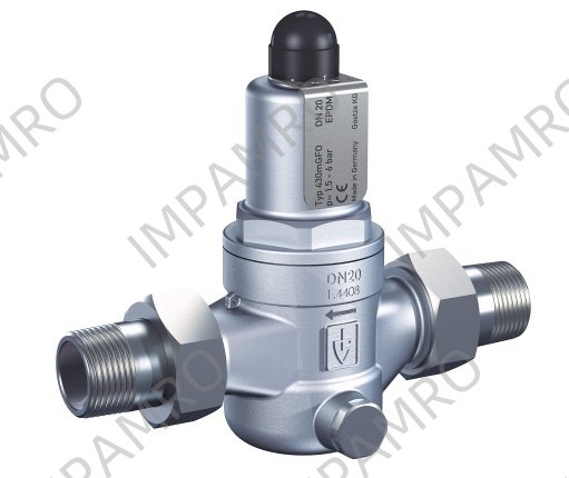 VALVE OVERFLOW S.STEEL, #430MGFO DIN 40