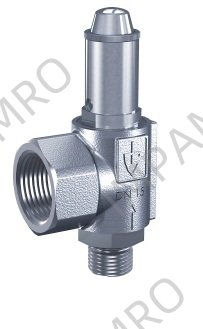VALVE SAFETY S.STEEL #451SGL, DIN 0.5-50 BAR G1" & 1-1/2"