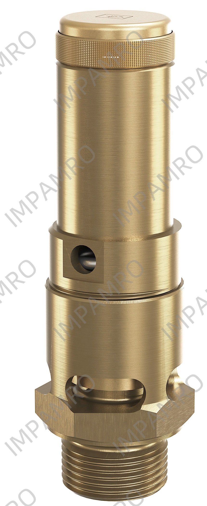 VALVE SAFETY BRASS DIN #810SGK, FKM SEAL DN25