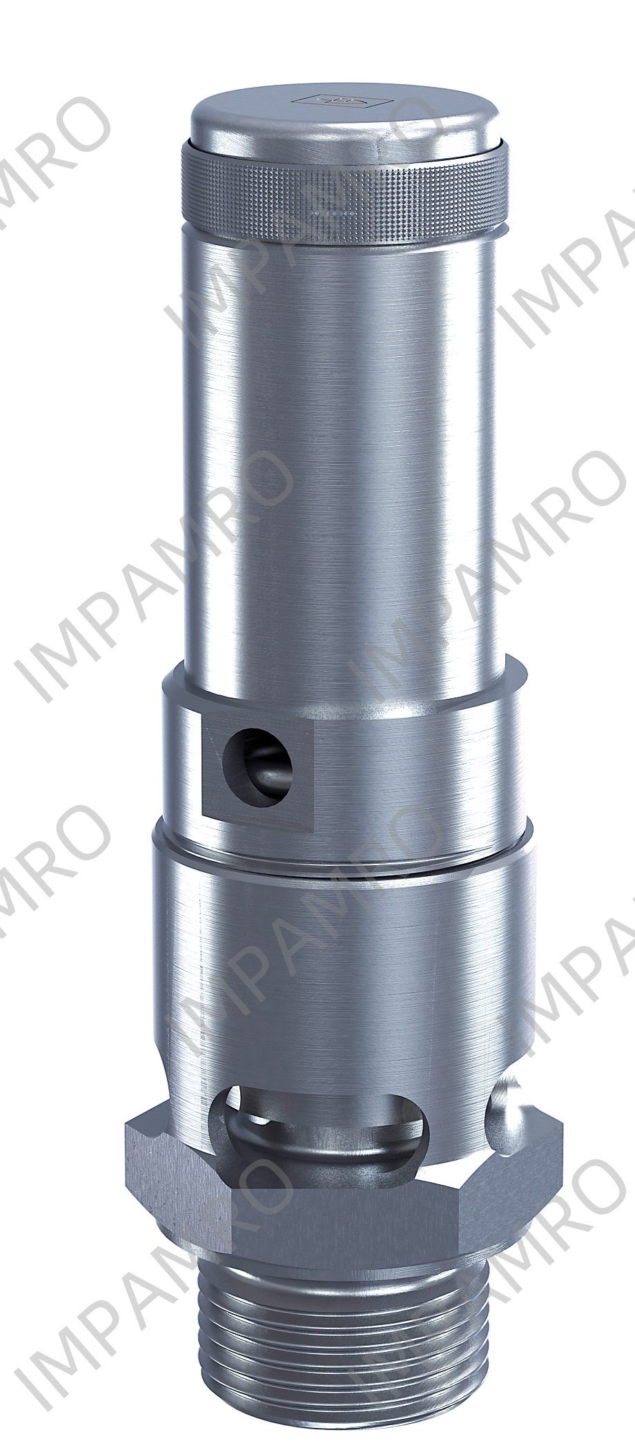 VALVE SAFETY S.STEEL #410SGK, DIN FKM SEAL DN15