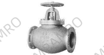 GLOBE VALVE CAST-STEEL FLANGED, F7311 5KG-300MM