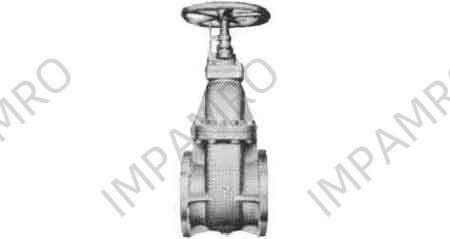 GATE VALVE CAST-STEEL FLANGED, F7366 10KG-250MM