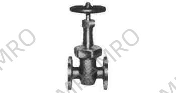 GATE VALVE BRONZE FLANGED-END, RISING-STEM F7367 5KG-20MM