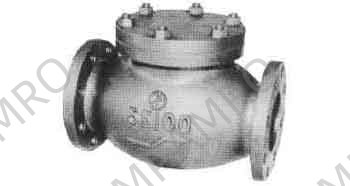 GLOBE VALVE LIFT CHECK C-IRON, FLANGED F7358 5KG-65MM
