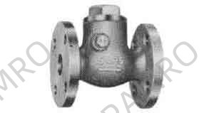 SWING CHECK VALVE BRONZE, FLANGED F7371 5KG-32MM