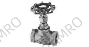 GLOBE VALVE BRONZE SCREWED, B2011 5KG 3/4"
