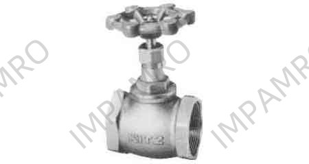 GLOBE VALVE BRONZE SCREWED, 100LBS PT1