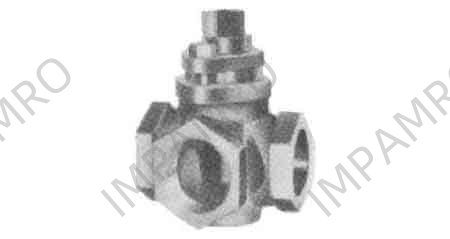 GLAND COCK 3-WAY BRONZE, SCREWED 3/4"
