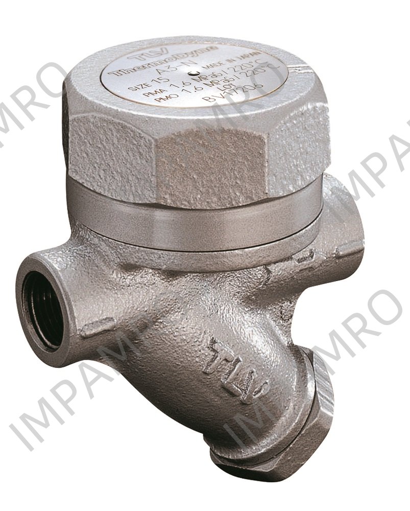 STEAM TRAP MALLEABLE-IRON, THERMODYNAMIC SCREWED 25A