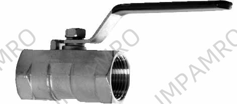 VALVE BALL SUS316 REDUCED BORE, 3/8" BSP #KR270010