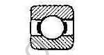BALL BEARING SINGLE ROW, DEEP GROOVE NO.6004