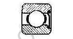 BALL BEARING SINGLE ROW, DEEP GROOVE NO.6006Z