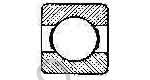 BALL BEARING SINGLE ROW, DEEP GROOVE NO.6303