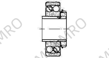 BALL BEARING DOUBLE ROW, DEEP GROOVE NO.1315K