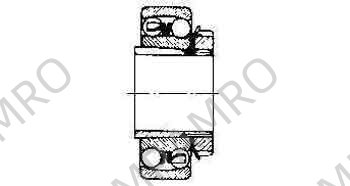 BALL BEARING DOUBLE ROW, DEEP GROOVE NO.2213K