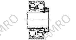 BALL BEARING DOUBLE ROW, DEEP GROOVE NO.2306K