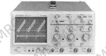 OSCILLOSCOPE WITH FURTHER, DETAIL