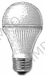LAMP LED 10W (100W) 100V E-26, DAY LIGHT