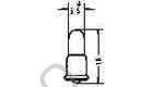 LAMP PILOT MINIATURE F-6, 28V 0.04A 5.5X16MM