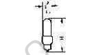 LAMP PILOT MINIATURE S5.5-0, 28V 0.04A 5X16MM