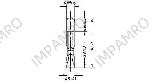 LAMP TELEPHONE INDICATOR T5.5, (30) 30V 50MA 5.5X30MM