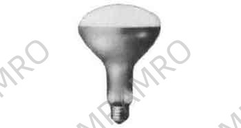 LAMP REFLECTOR FLAT RF, INDOORUSE E-26 100-110V 300W