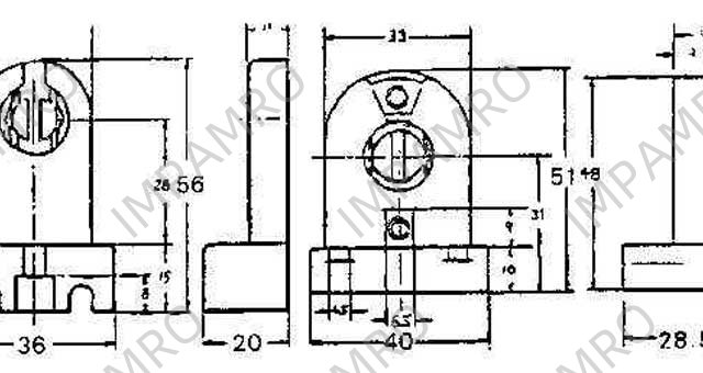 FL-LAMP HOLDER ROTOR-TYPE, PHENOL RESIN 250V 1A