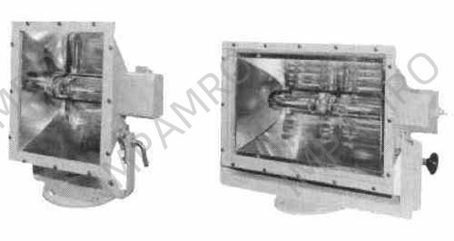 FLOODLIGHT FIXTURE FOR SODIUM, LAMP 220V 400WX2