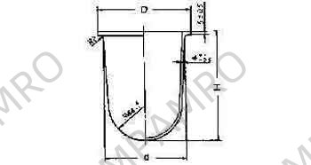 GLASS GLOBE FLANGE TYPE F90AB