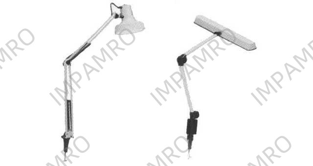 TABLE LIGHT UNIVERSAL 100W, INCANDESCENT W/TABLE BASE