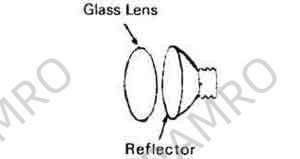 HEAD ASSEMBLY FOR FLASHLIGHT, 3-CELL