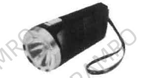 FLASHLIGHT RECHARGEABLE, AC100v OPERATION 130MIN