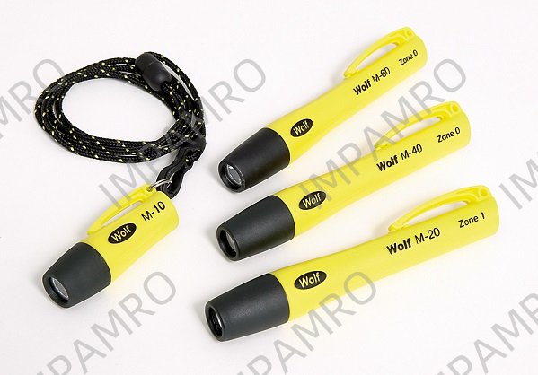 TORCH SAFETY PERSONAL ISSUE, WOLF M-85 ATEX LED MIDI TORCH