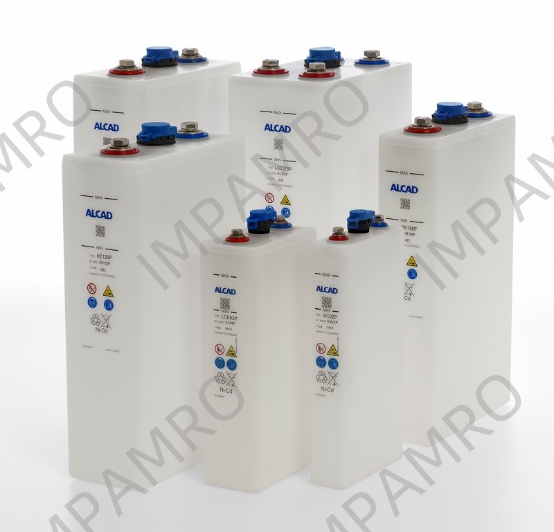 BATTERY NICKEL-CADMIUM ALCAD, LCE185P 185AH