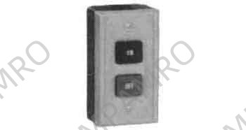 SWITCH PUSH BUTTON 3-POLE, 220V 30A WEATHER-PROOF