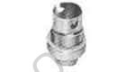 793519 LAMP HOLDER EUROPEAN BRASS, B-22 WITH BUSHING 5/8"