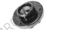 LAMP HOLDER SYNTHETIC RESIN, WITH BRIM GE-26