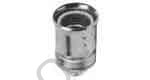 LAMP HOLDER EUROPEAN BRASS, E-40 WITH BUSHING 3/8"