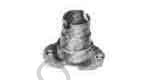 LAMP HOLDER EUROPEAN BRASS, B-22 WITH BACK PLATE