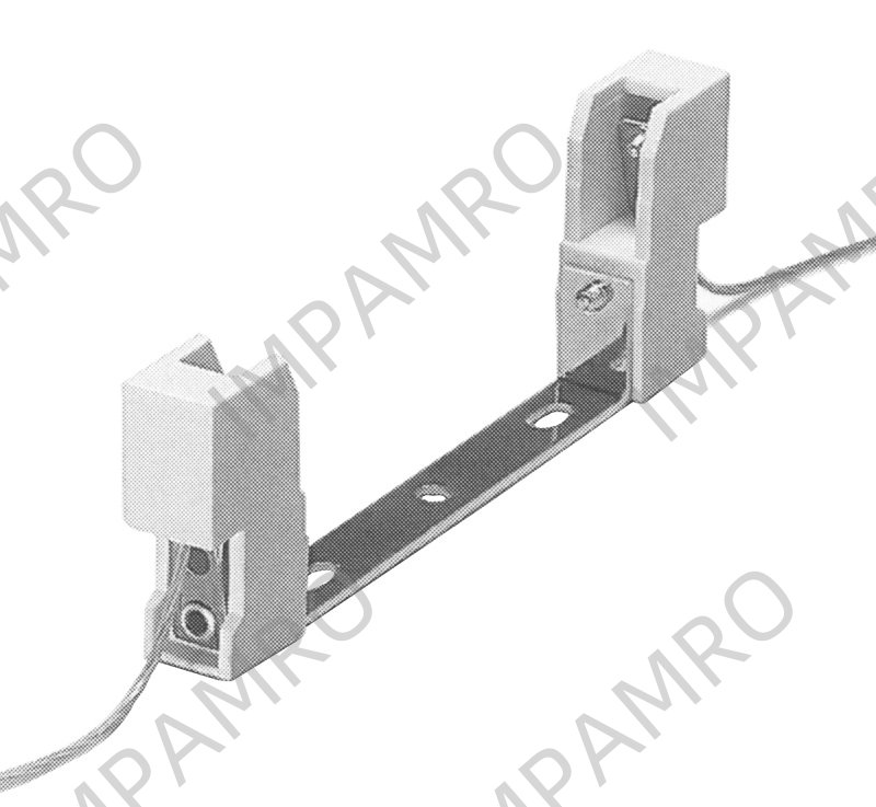 HOLDER FOR HALOGEN LAMP R7S, FOR 500W