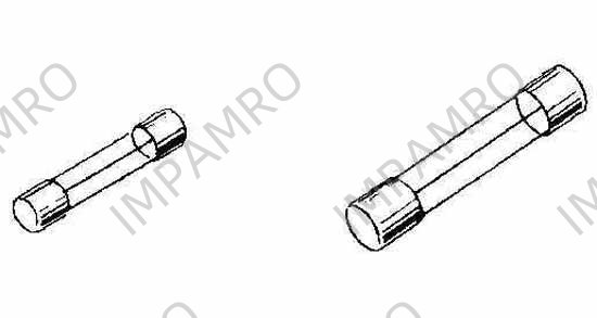 FUSE GLASS TUBE TYPE 250V, 0.3AMP DIA6.35XL30MM