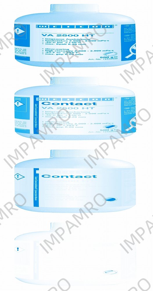 ADHESIVE CONTACT CYANOACRYLATE, WEICON VA 2500HT 500GRM