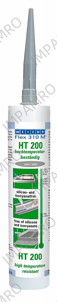 ADHESIVE ONE-COMPONET WEICON, FLEX 310 M HT 200 GREY 290ML