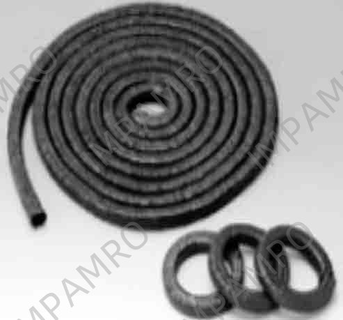 PACKING GLAND NON-AS CARBON, FIBRE VALQUA 6201 10MMX3MTR