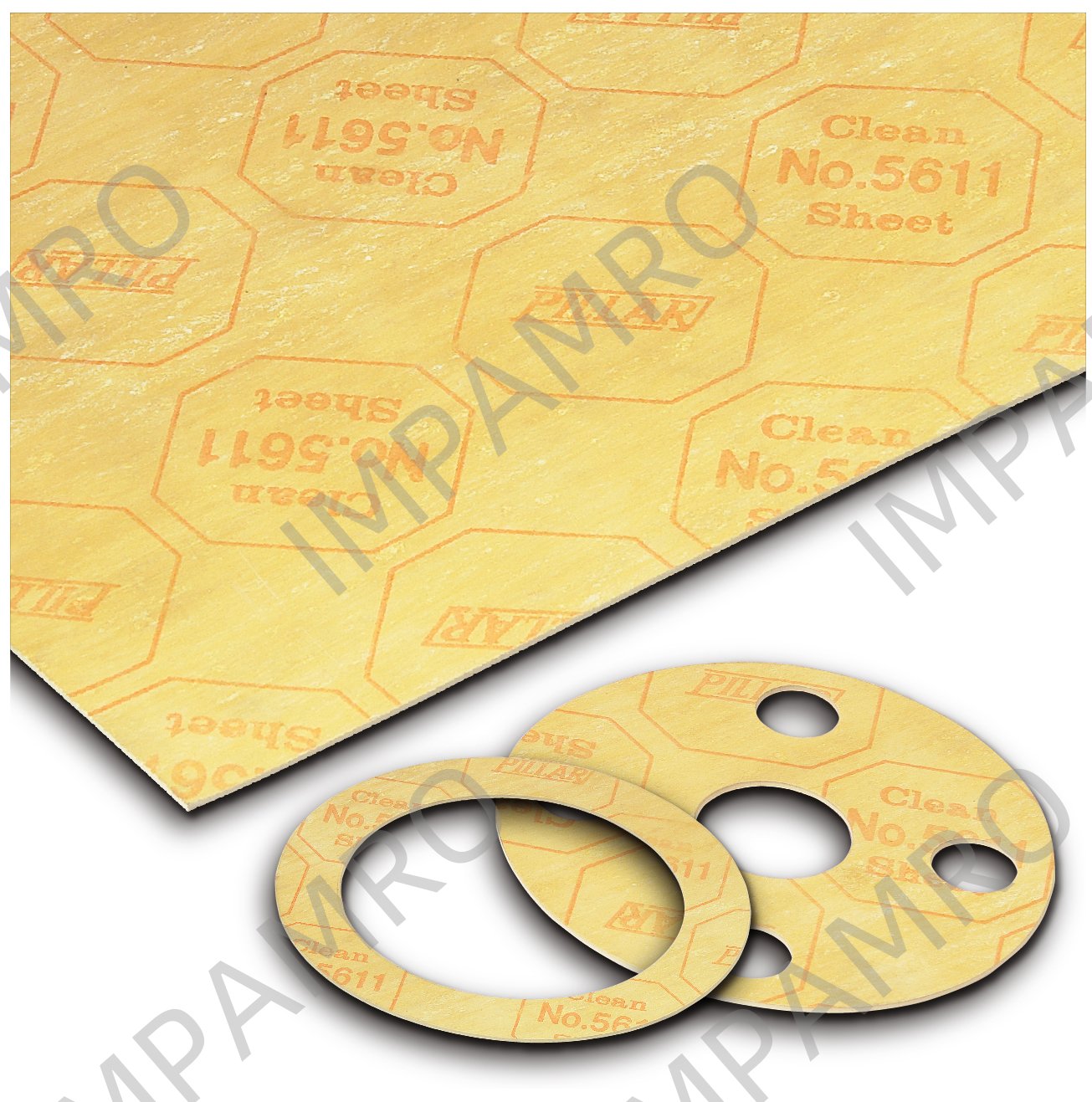 JOINT SHT GASKET PILLAR #5611, NON-ASBESTOS 1.5X1200X3810MM