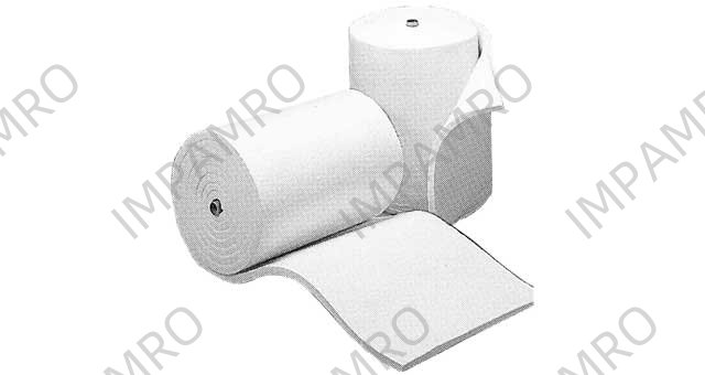 811673 SHEET CERAMIC FIBER, 25X600X7200MM