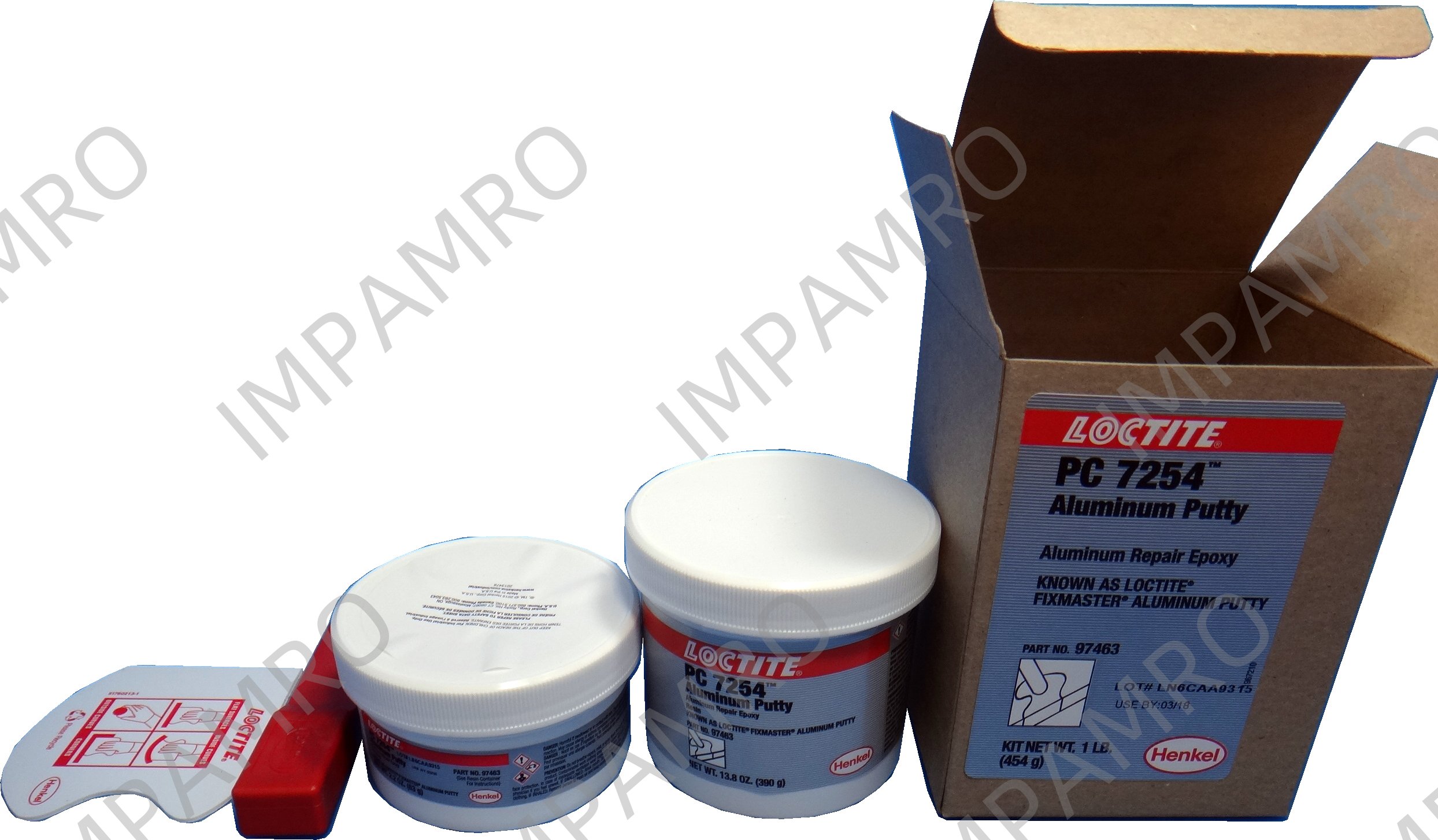 812177 ALUMINUM PUTTY Loctite?PC7254 1LB