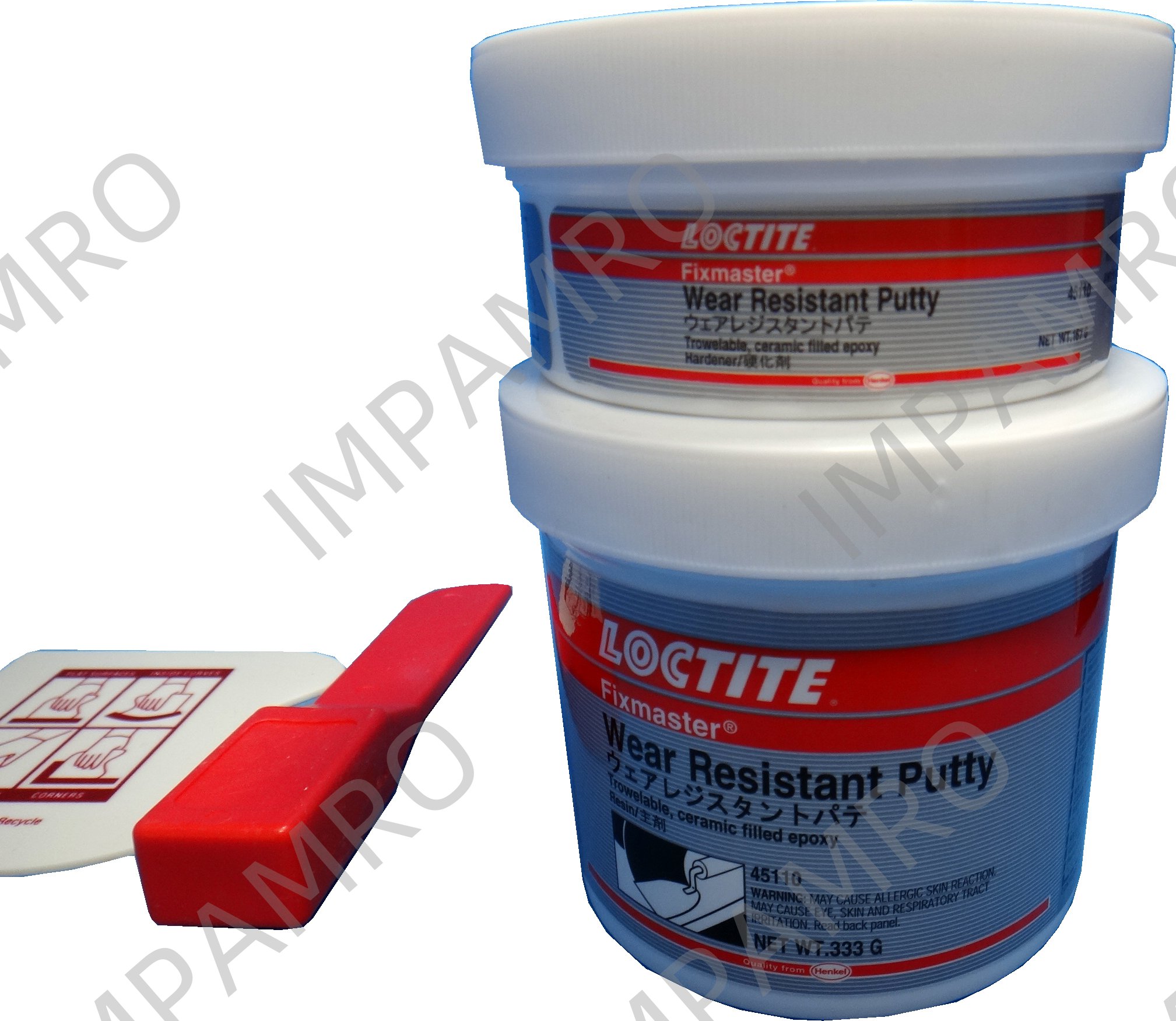 812183 WEAR RESISTANT PUTTY Loctite?GREY PC7290 1LB